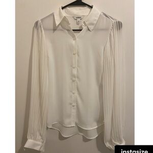 Express bell long sleeve blouse
